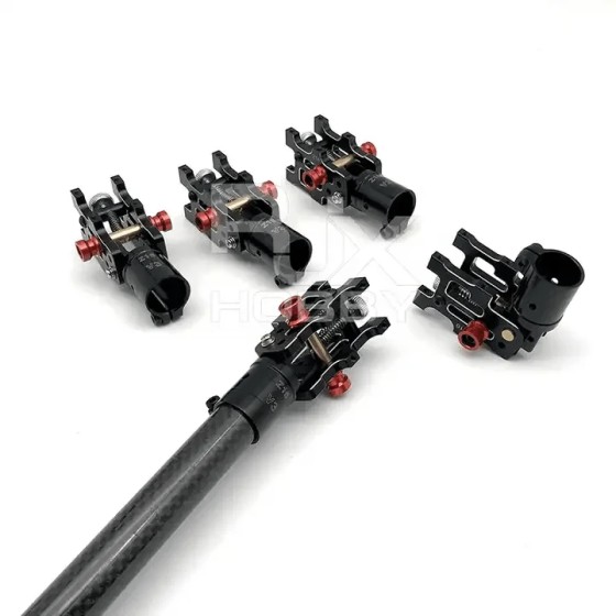 Hot RJX V3 Z16 Z20 Z35 Aluminum Folding Down Arm Tube Clamp Fixture Joint Connector Adapter Agricultural Spray Quadcopter Drone